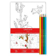 Caran Dache Family Tree XXL Poster 4 Pencils - SCOOBOO - 454.203 - Coloured Pencils