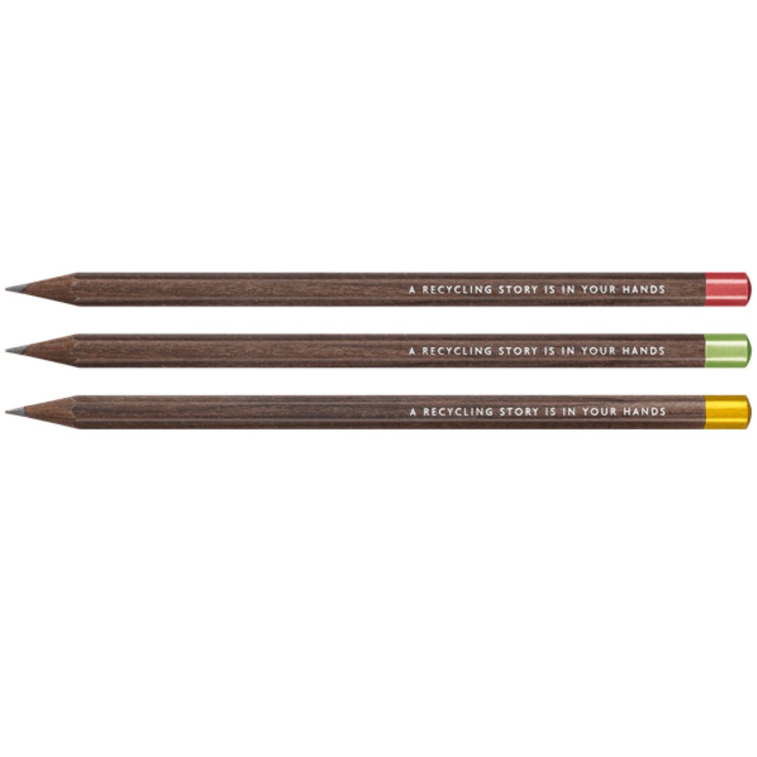 Caran D'ache Nespresso Edition Swisswood 3 Pencils - SCOOBOO - 348.100 - Pencils