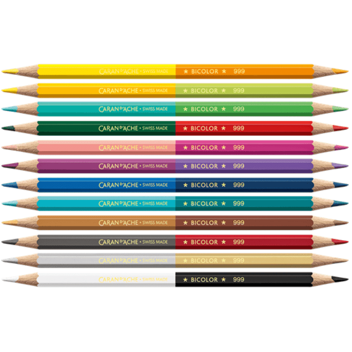 Caran Dache Prismalo® Bicolor Pencil Wonder Forest Set - SCOOBOO - PP0999.121 - PENCIL