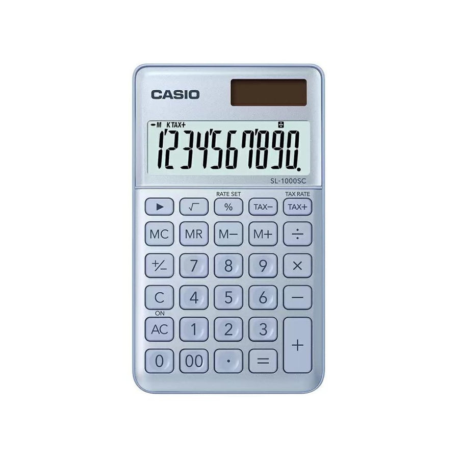 Casio SL-1000SC 10-Digits Calculator - SCOOBOO - SL-1000SC-BU - Calculator