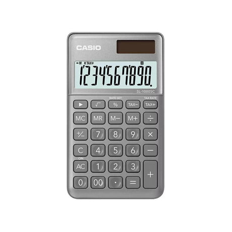 Casio SL-1000SC 10-Digits Calculator - SCOOBOO - SL-1000SC-GY - Calculator