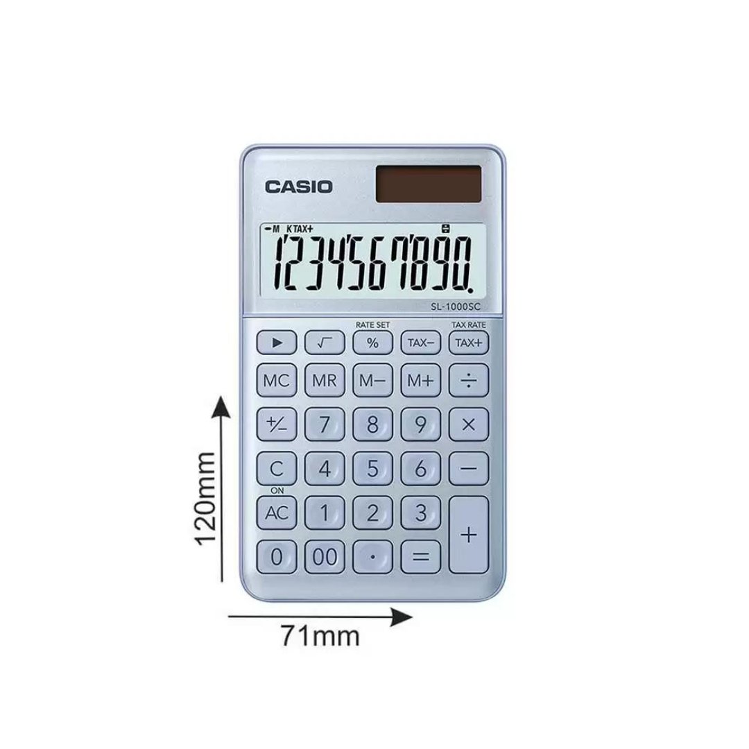 Casio SL-1000SC 10-Digits Calculator - SCOOBOO - SL-1000SC-GY - Calculator