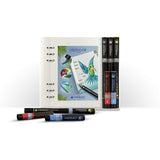 Chameleon Filofax Clipbook White Plus Chameleon pens - SCOOBOO - Sketch & Drawing Pad