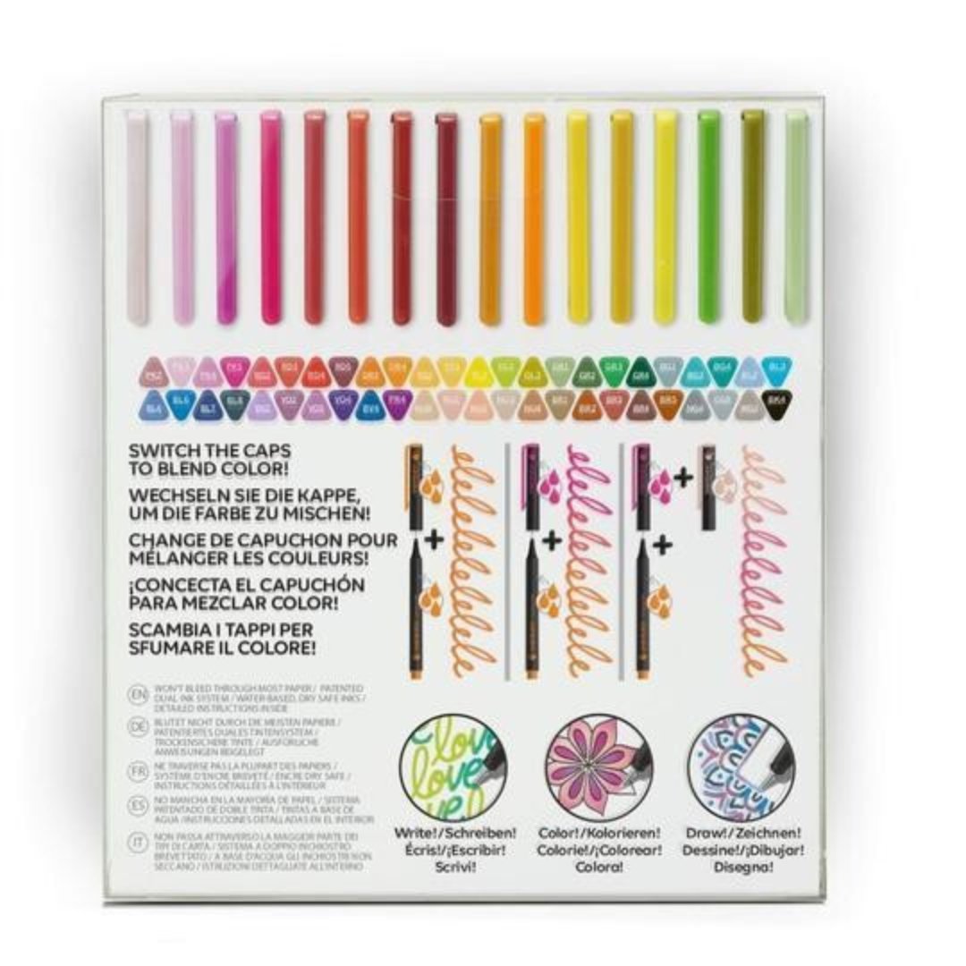 Chameleon Fineliners 48 pack Brilliant Colors - SCOOBOO - Fineliners