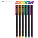 Chameleon Fineliners 6 pack Primary Colors - SCOOBOO - Fineliner