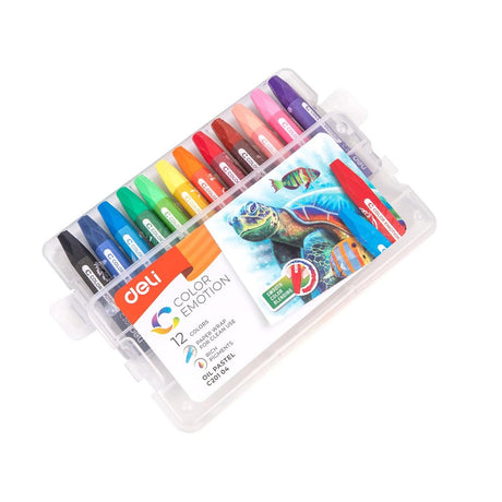 Deli Color Emotion Oil Pastels - SCOOBOO - C20104 - Oil Pastels