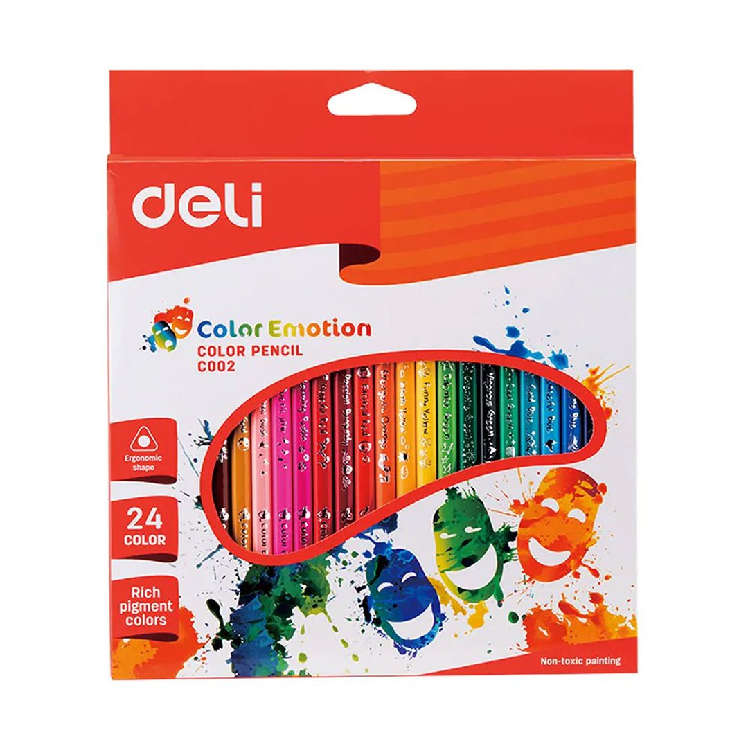 Deli Coloured Pencils - SCOOBOO - C00220 - Coloured Pencils