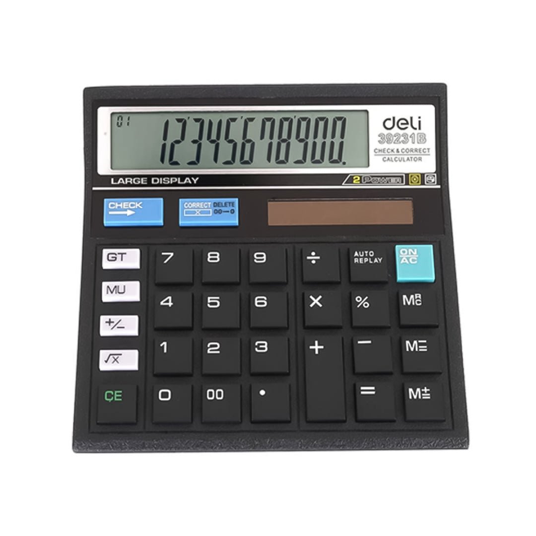 Deli Easy Electronic Calculator - SCOOBOO - 39231B - Calculator