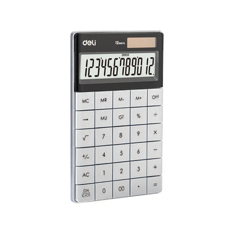 Deli Modern Compact Calculator 12 Digit - SCOOBOO - 1589 - Calculator