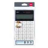 Deli Modern Compact Calculator 12 Digit - SCOOBOO - 1589 - Calculator