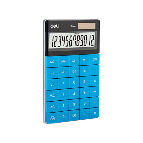 Deli Modern Compact Calculator 12 Digit - SCOOBOO - 1589 - Calculator