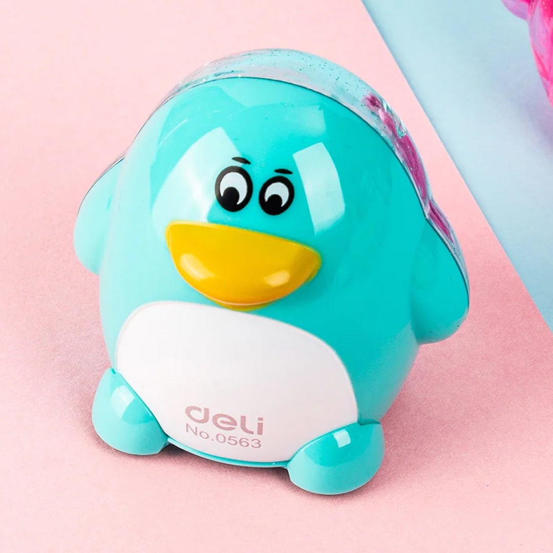 Deli Penguin Double Hole Sharpeners - SCOOBOO - 0563 - Sharpeners