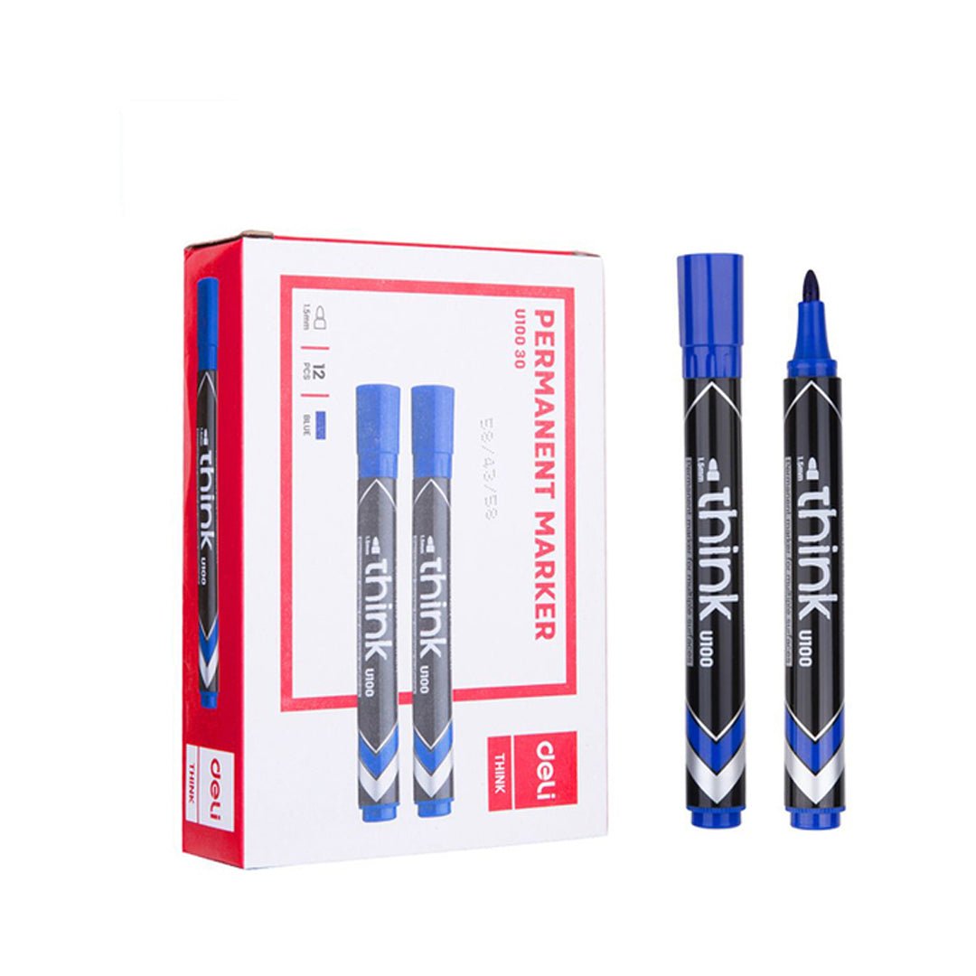 Deli permanent Marker U100 30 - SCOOBOO - Fineliner