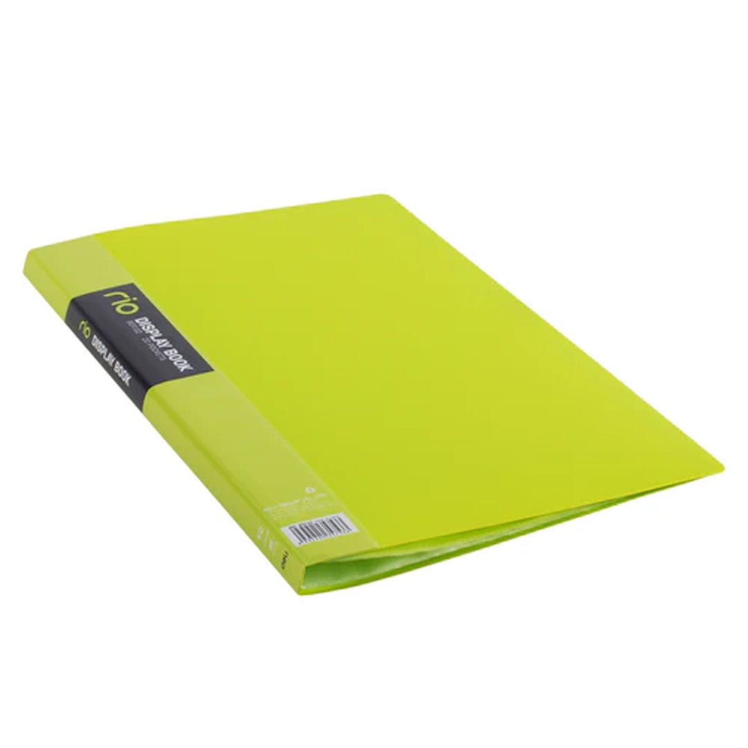 Deli Rio FC 20 Pockets Display Book - SCOOBOO - B011 02 - Folders & Fillings