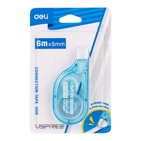 Deli Uspire Correction Tape - SCOOBOO - H08 - Eraser & Correction