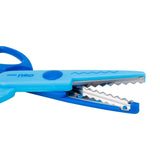 Deli W60001 Zig Zag School Scissor - SCOOBOO - D60001 - Blue - Scissor