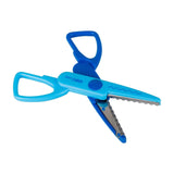 Deli W60001 Zig Zag School Scissor - SCOOBOO - D60001 - Blue - Scissor