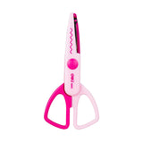 Deli W60001 Zig Zag School Scissor - SCOOBOO - D6001 - Pink - Scissor
