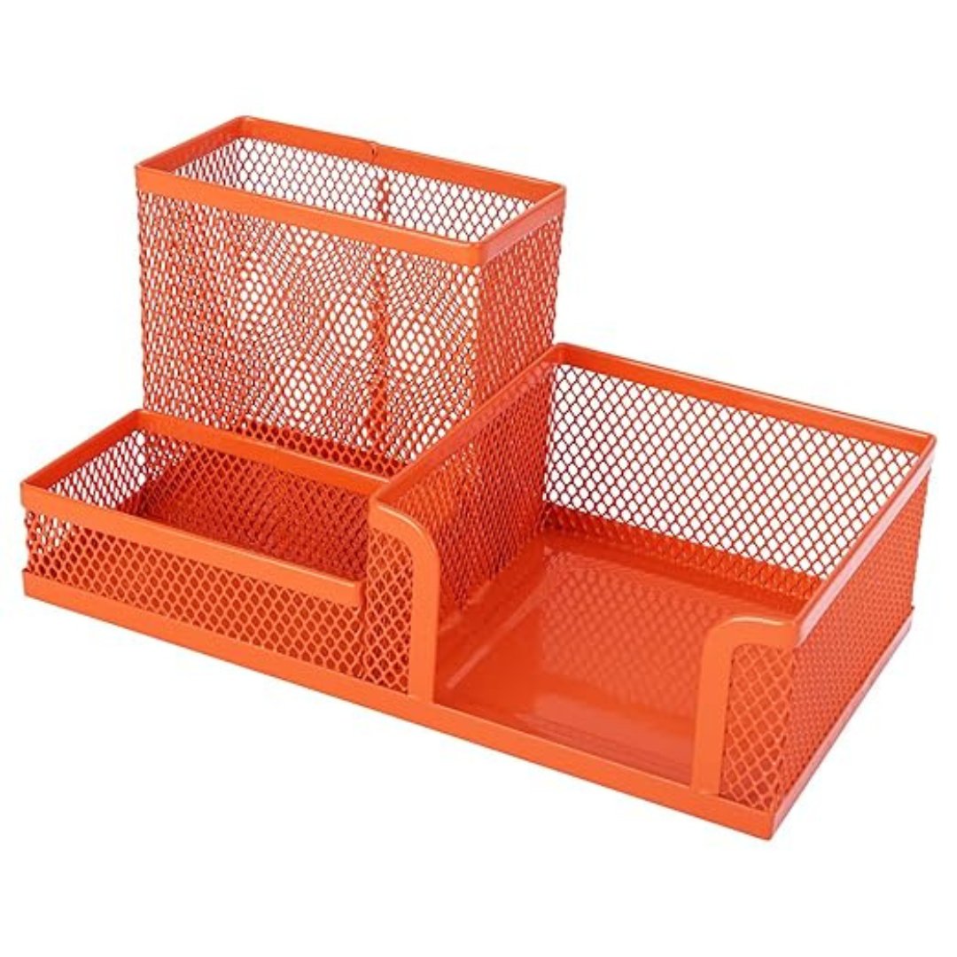 Deli W9154 Versatile Pen Holder - SCOOBOO - 9154 - Orange - Pen Holder