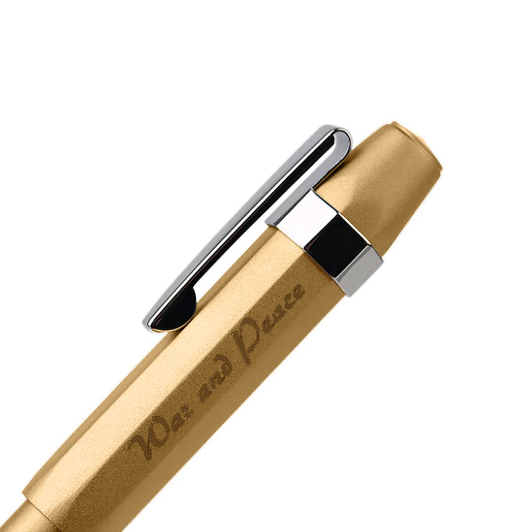 Delike Brass Pocket Fountain Pen - SCOOBOO - DA002E - Fountain Pen