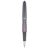 Diplomat Elox Matrix 14CT Fountain Pen - SCOOBOO - DP_ELX_RNG_GRYORN_14_FPEF_D40354011 - Fountain Pen