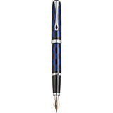 Diplomat Excellence A Plus 14K Gold Fountain Pen - SCOOBOO - DP_D40103011_EXC_A_RM_BLK_BLU_14_FPEF - Fountain Pen