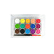 Doms 15mm Aqua Water Colour Cakes - 15 shades - SCOOBOO - 7939 - Water Colors