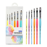 DOMS Amariz Candy Artist's 6 Flat Brushes - SCOOBOO - 80004 - Paint Brushes