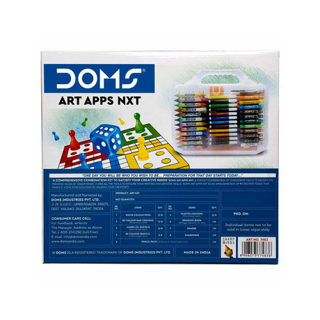 Doms Art Apps Nxt - SCOOBOO - 7483 - DIY Box & Kids Art Kit