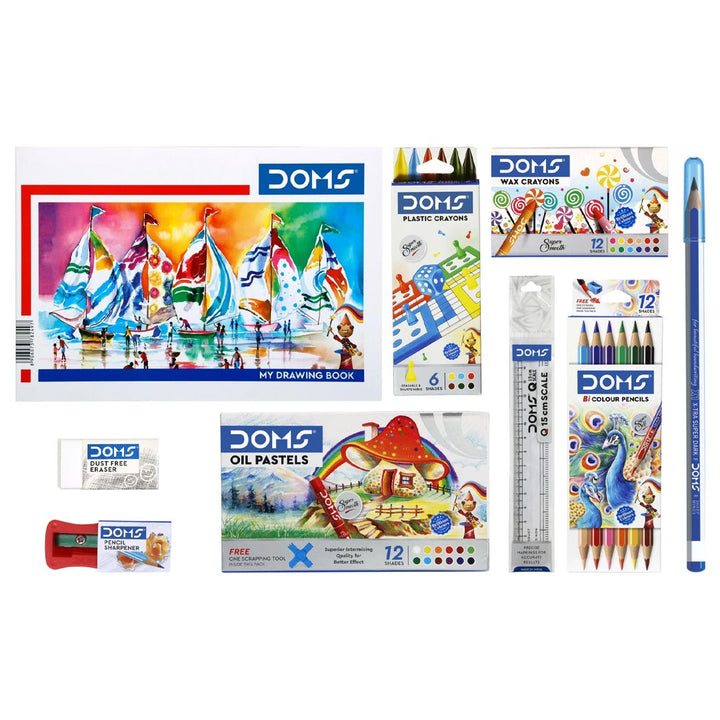 Doms Art Strokes - SCOOBOO - 7514 - DIY Box & Kids Art Kit