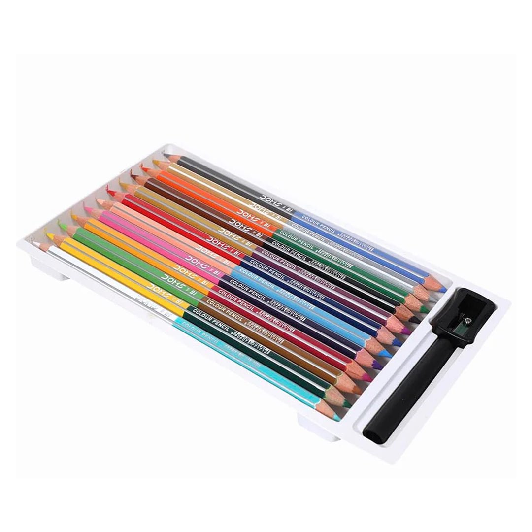 DOMS Bi Colour Pencil 12 Shades - SCOOBOO - 7172 - Coloured Pencils