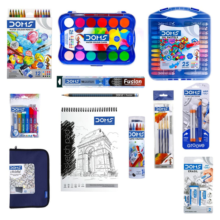 Doms Camo Stationery Kit - SCOOBOO - 8444 - DIY Box & Kids Art Kit