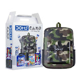 Doms Camo Stationery Kit - SCOOBOO - 8444 - DIY Box & Kids Art Kit