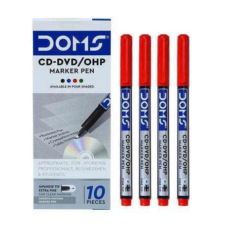 DOMS CD-DVD/OHP Marker Pen - SCOOBOO - 7451 - Fineliner