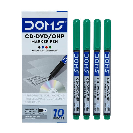 DOMS CD-DVD/OHP Marker Pen - SCOOBOO - 7451 - Fineliner