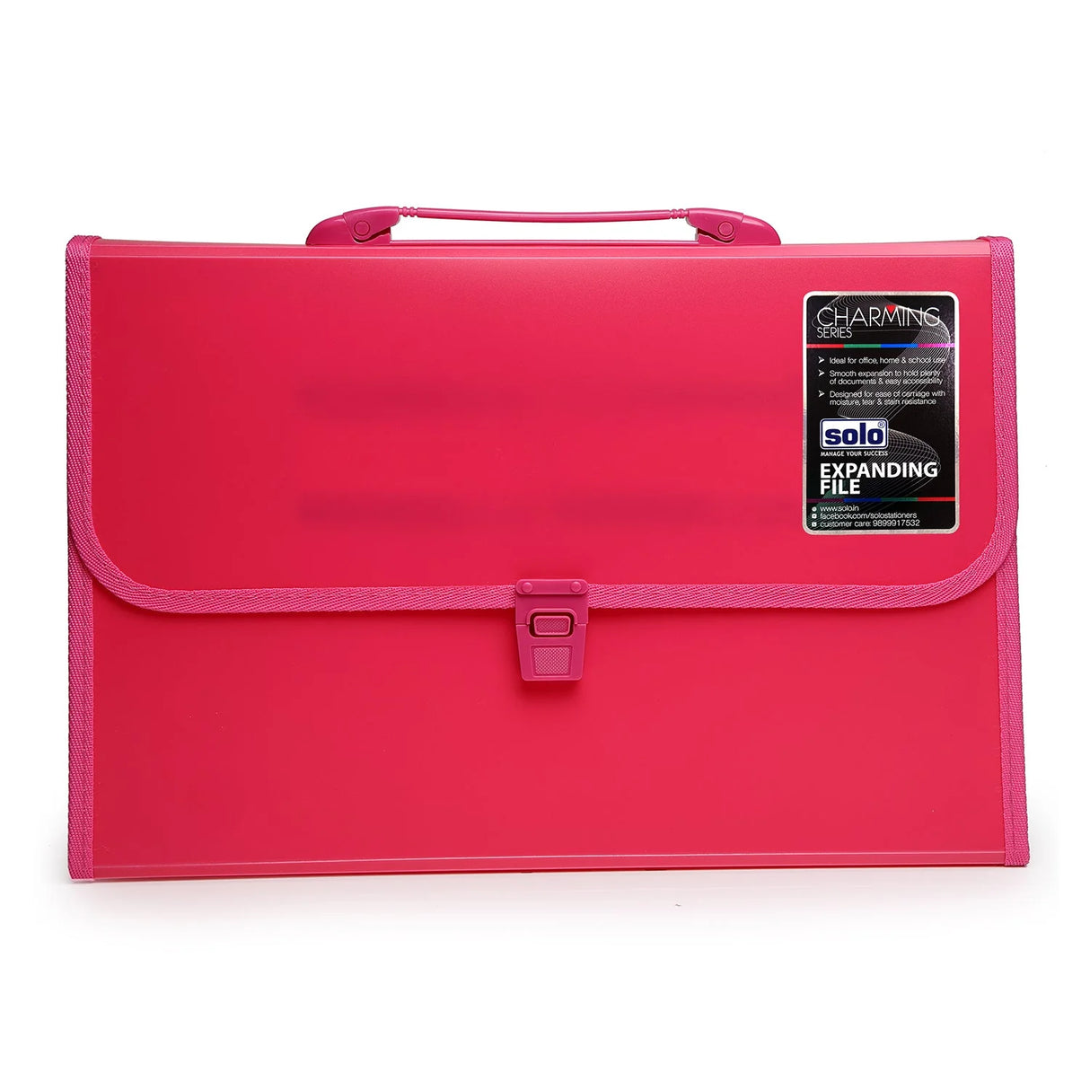 Solo A4 Lock and Handle Expanding File