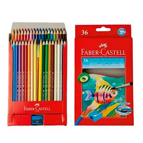 Faber Castel Water Colour Pencils - SCOOBOO - 11 44 37 - Watercolour Pencils