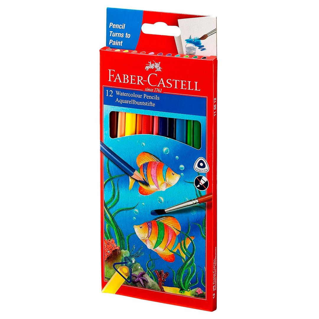 Faber Castel Water Colour Pencils - SCOOBOO - 11 55 12 - Watercolour Pencils