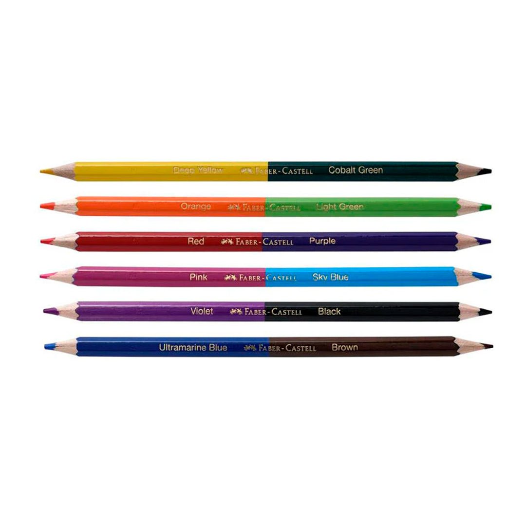 Faber castell Bi - colour pencils - SCOOBOO - 118106 - Coloured Pencils