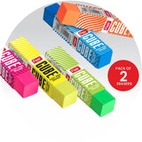 Flair Creative Series Cube Eraser - Pack of 2 - SCOOBOO - Eraser & Correction