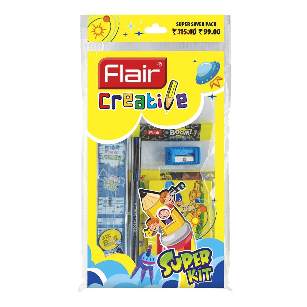 Flair Creative Super Kit - SCOOBOO - DIY Box & Kids Art Kit