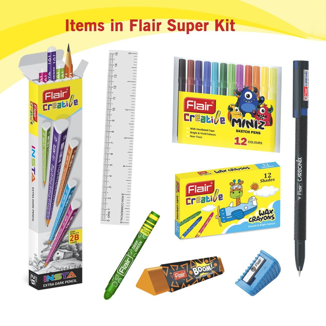 Flair Creative Super Kit - SCOOBOO - DIY Box & Kids Art Kit