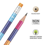 Flair Creative Trix Xtra Dark 10 Pencil Set With 1 Sharpner - SCOOBOO - FCWP - 04 - PENCIL