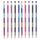 Flair Creative Trix Xtra Dark 10 Pencil Set With 1 Sharpner - SCOOBOO - FCWP - 04 - PENCIL