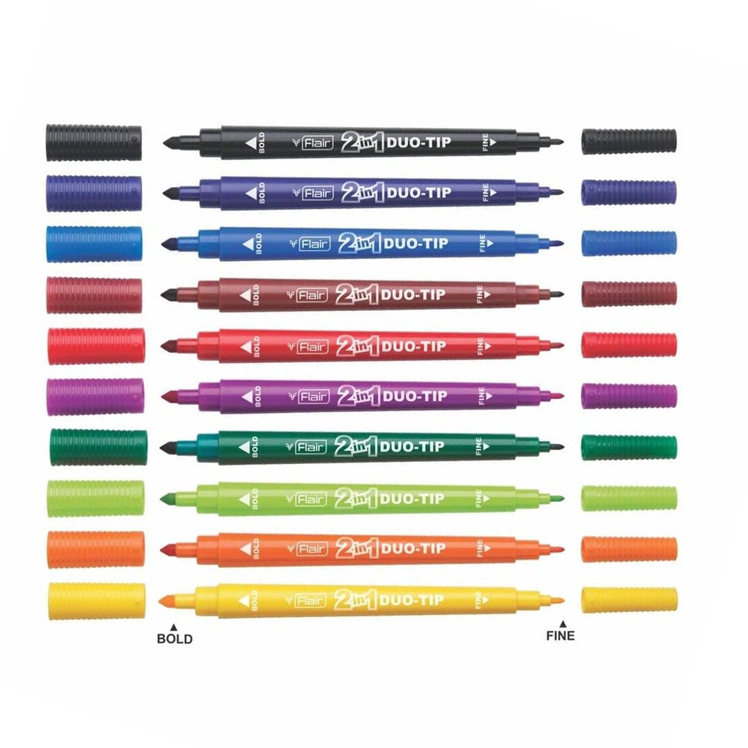 Flair Creative Two In One Pack Of 10 - SCOOBOO - Marker