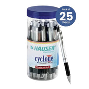 Flair Cyclone Retractable Ball Pens Pack Of 25 - SCOOBOO - Ball Pen