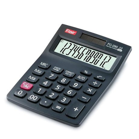 Flair Electronic Calculator (FC - 290) - SCOOBOO - Calculator