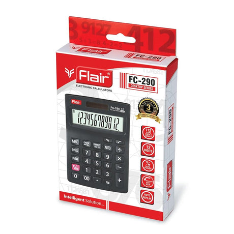 Flair Electronic Calculator (FC - 290) - SCOOBOO - Calculator