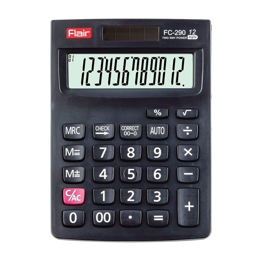 Flair Electronic Calculator (FC - 290) - SCOOBOO - Calculator