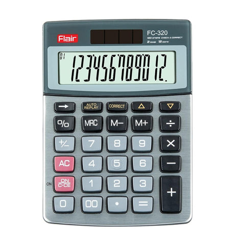 Flair Electronic Calculator (FC - 320) - SCOOBOO - Calculator